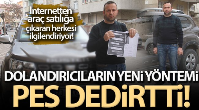 Aracının başkası tarafından satışa çıkarıldığını görünce şok oldu