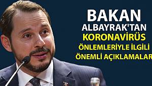 Bakan Albayrak'tan koronavirüs önlemleriyle ilgili önemli açıklamalar