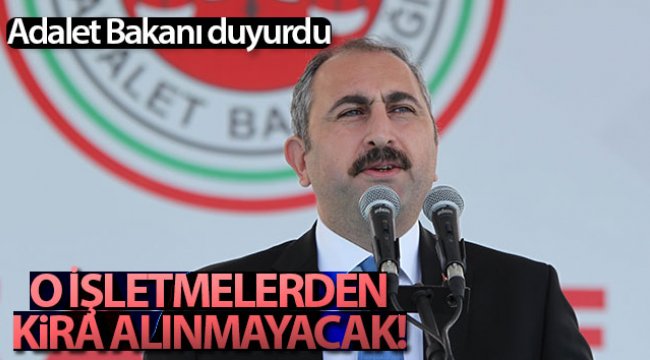 Bakan Gül: 'İşyurtları Kurumu tarafından kiraya verilen işletmelerden kira alınmayacak'