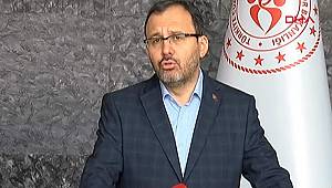 Bakan Kasapoğlu’ndan koronavirüs açıklaması