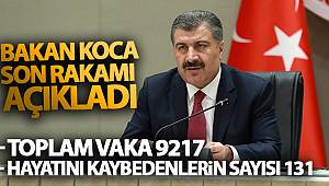 Bakan Koca son rakamı açıkladı! Bugünkü vaka sayısı 1815, vefat sayısı 23