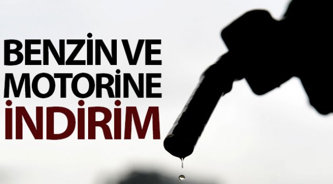 Benzin ve motorinde beklenen indirim gerçekleşti