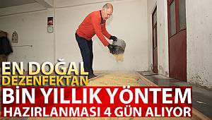 Bin yıllık yöntemle yapılan en doğal dezenfektan 'Sabun'