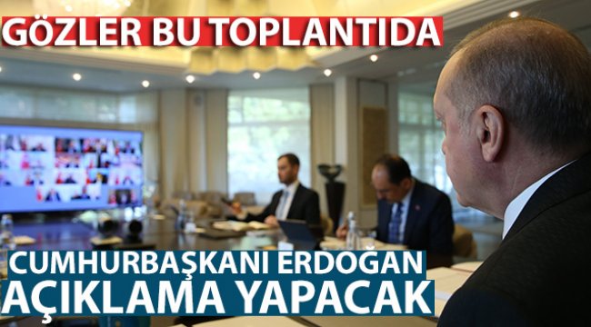 Cumhurbaşkanlığı Kabinesi, Cumhurbaşkanı Erdoğan başkanlığında toplandı