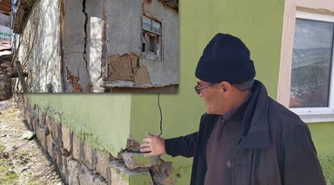 Denizli'de bir mahalle 4 yıldır kayıyor