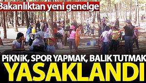İçişleri Bakanlığı, 'Park, Mesire, Piknik' alanları ile ilgili genelge yayımladı