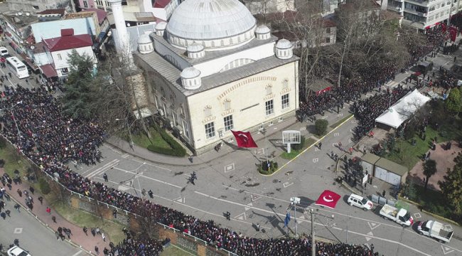 İdlib şehidi Eyüp Gülaştı Samsun'da son yolculuğuna uğurlandı