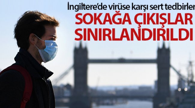 İngiltere'de kısmi sokağa çıkma yasağı ilan edildi
