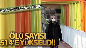 İran'da koronavirüs salgını: Ölü sayısı 514'e yükseldi