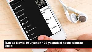 İran'da Kovid-19'u yenen 102 yaşındaki hasta taburcu edildi