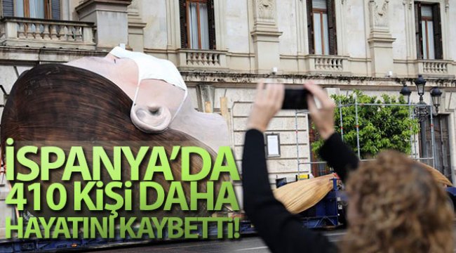 İspanya’da 410 kişi daha hayatını kaybetti