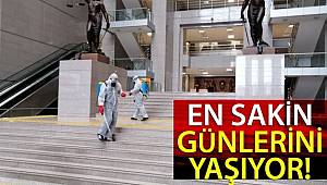 İstanbul Adliyesi en sakin günlerini geçiriyor