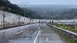 İstanbul'da kar yağışı başladı