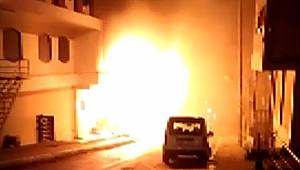 İstanbul'da otel alev alev yandı