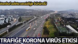 İstanbul’un Pazartesi trafiğine 'korona virüs' etkisi