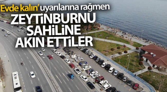 İstanbullular Zeytinburnu sahiline akın etti