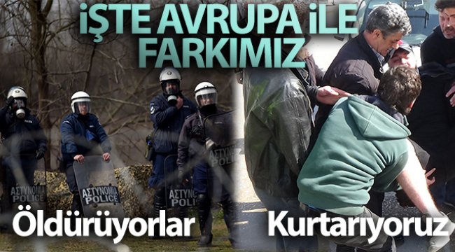 İşte Avrupa ile farkımız