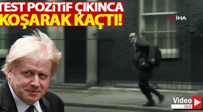 Johnson'ın korona virüs testi pozitif çıkınca, başdanışmanı koşarak uzaklaştı