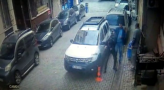 Kağıthane’deki dehşet anları kamerada!