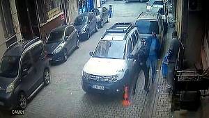 Kağıthane’deki dehşet anları kamerada!