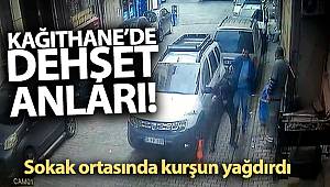 Kağıthane’deki dehşet anları kamerada