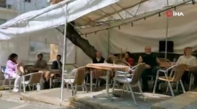 KKTC'de halk koronavirüse karşı alınan yasakları dinlemiyor