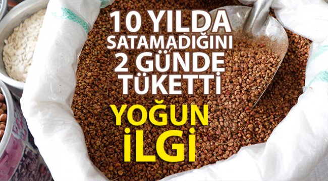 Korona virüse iyi geldiği iddia edildi, 10 yılda satamadığı sumağı 2 günde tüketti