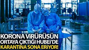 Korona virüsün ortaya çıktığı Hubei'de karantina sona eriyor