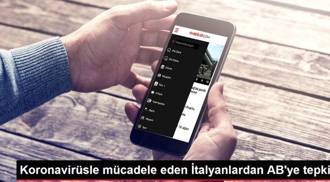 Koronavirüsle mücadele eden İtalyanlardan AB'ye tepki