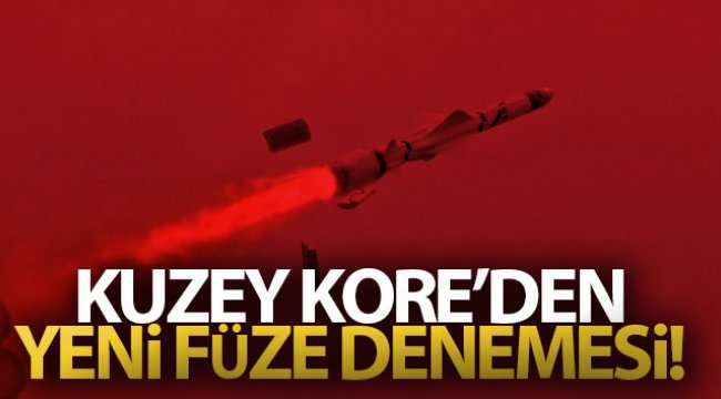 Kuzey Kore'den yeni füze denemesi