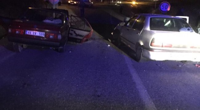 Malatya'da zincirleme kaza: 7 yaralı