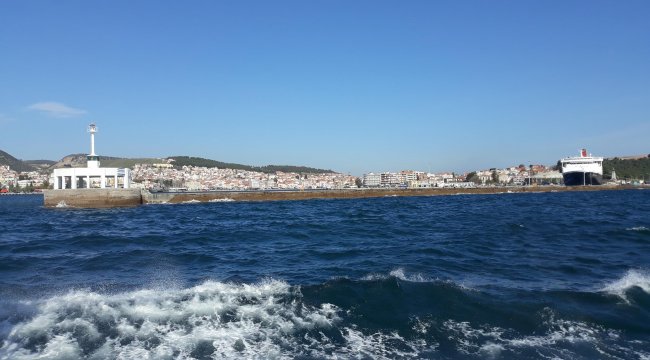 Midilli Adası'na deniz ulaşımıdurduruldu