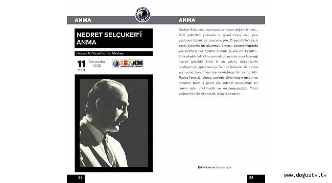 Mikrofonların Altın Sesi Nedret Selçuker, Kartal’da Anılacak