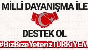 Milli Dayanışma Kampanyası hesap numaraları #BizBizeYeterizTürkiyem