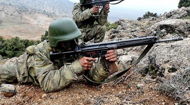 MSB: Taciz atışında bulunan 4 terörist etkisiz hale getirildi