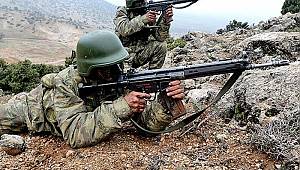 MSB: Taciz atışında bulunan 4 terörist etkisiz hale getirildi