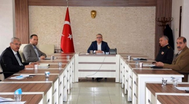 Niğde İl İdare Kurulu koronavirüs tedbirleri aldı