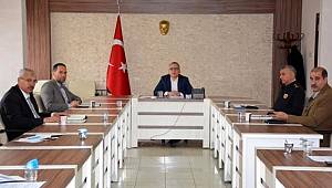 Niğde İl İdare Kurulu koronavirüs tedbirleri aldı