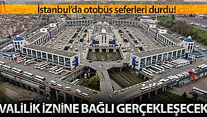 Otogarlarda son seferler yapıldı