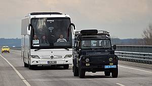 Özel harekat polisleri Yunanistan sınırına doğru yola çıktı