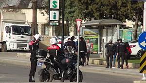 Şanlıurfa'da otobüs durağında şüpheli paket paniği