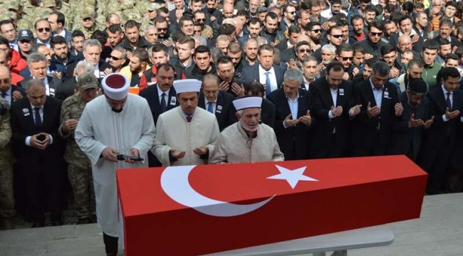 Şehit Uzman Onbaşı Coşkun, son yolculuğuna uğurlandı