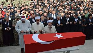 Şehit Uzman Onbaşı Coşkun, son yolculuğuna uğurlandı