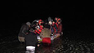 Sığınmacıların gece vakti umut ile ölüm arasındaki yolculuğu