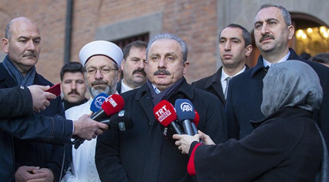 TBMM Başkanı Şentop: Bütün arzumuz, gönlümüz, dualarımız askerlerimizle beraber