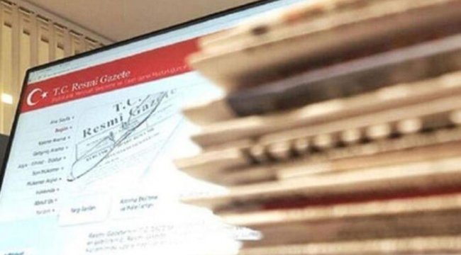 TBMM'de kabul edilen iki kanun Resmi Gazete'de yayımlandı