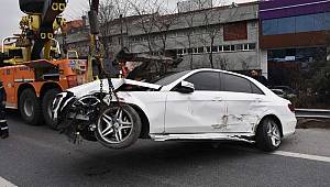 TEM Otoyolu Ankara istikametinde trafik kazası