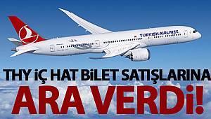 THY, bilet satışlarına geçici süreyle ara verdi