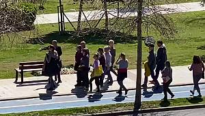 Turistler ne uyarı dinledi, ne yasak dinledi