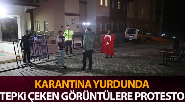 Türkiye Cumhuriyeti’ne küfür eden karantinadaki öğrencilere vatandaşlardan tepki